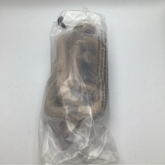 6 X vintage 4" CC oak reclaimed drawer desk pulls - Picture 6 of 6